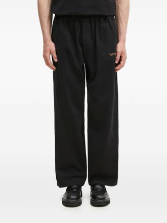 Aries No Problemo elasticated-waistband trousers - Black