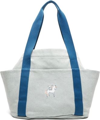 Herm&egrave;s Borsa fasciatoio Cabriol 2022 - Blu