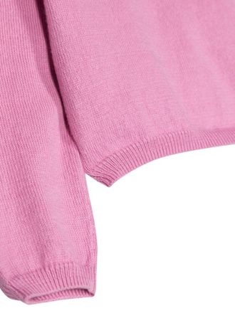 Il Gufo Cotton Knit Cardigan - Pink