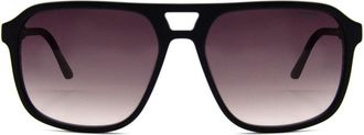 Mexx 6580 100 Mens Sunglasses Black Size 56