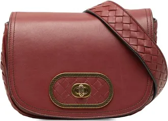 Bottega Veneta Pre-owned Bottega Veneta Nappa Intrecciato Luna Crossbody Ladies RD3DW2KJ0W5C1ZPY