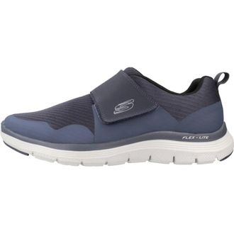 Skechers Heren, Sport, Grijs, Maat: 46 EU Leer