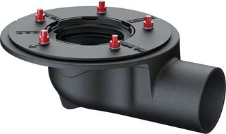 Aco Aco Desag&uuml;e De Tejado Passavant Spin Dn100/0grad Fundici&oacute;n Brida De Presi&oacute;n, 7054.11.12