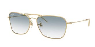 Ray-Ban RBR0102S Caravan Reverse 001/79 Mens Sunglasses Gold Size 58