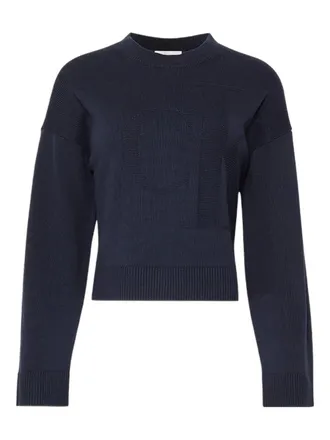 Calvin Klein Jeans logo-motif sweater - Blue