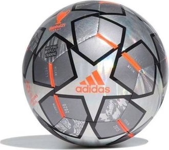 adidas Finale 21 20th Anniversary UCL Hologram Training Ball Silver Orange GK3498