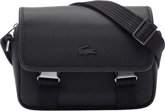 Lacoste Classic Sacoche LEssentiel Urbain - Heren - Schoudertassen - Zwart - ONE Size - Tassen