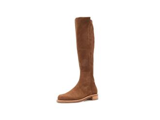 Stuart Weitzman 5050 Gisele Knee High Boot Womens Boots Toasted Almond/Toasted Almond/Caramel : 9.5 M, Leather