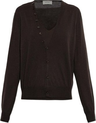 Lisa Yang Tarelyn Cardigan - - Knitwear - Donna - Marrone - S