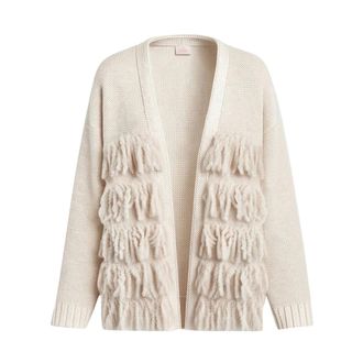 Marella Cardigan - - Knitwear - Donna - Beige - S