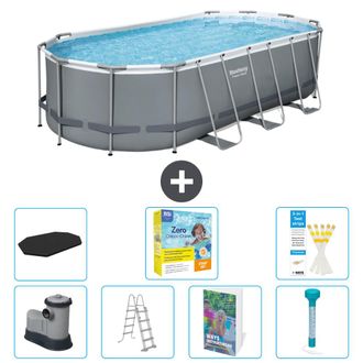 Bestway Piscina Bestway Power Steel Oval - 549x274x122 Cm - 8-piezas S532