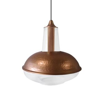 Tosel Suspensi&oacute;n vidrio cobre D31 cm
