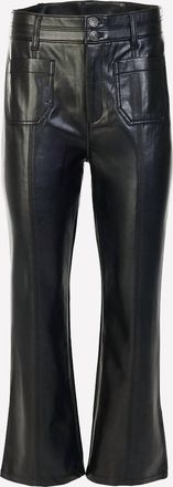 Cinq &agrave; Sept Womens Vegan Leather Dorothea Pant In Black