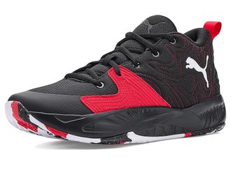 Puma Court Pro 3 Basketball Shoes Mens Cross Training Shoes Puma Black/Puma White/For All Time Red : 10.5 D - Medium, Textile