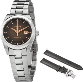 Tissot T-My Lady Automatic Diamond Anthracite Gradient Dial Ladies Watch T132.007.11.066.01