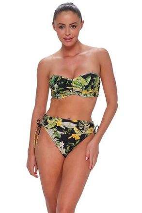 Sunsets Loretta Bandeau Bikini Swimsuit Top - DD Cup in Night Bloom at Nordstrom, Size 40