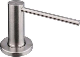 OEM Dispensador De Jab&oacute;n De Acero Inoxidable 304 Con Bot&oacute;n Pulsador, Dispensador De Jab&oacute;n Para Fregadero, 500 Ml