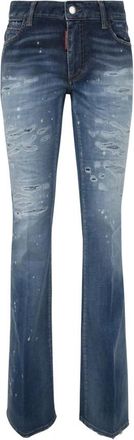 Dsquared2 Flare Jeans - Dames - Flared Jeans - Blauw - XS - Denim - Jeans