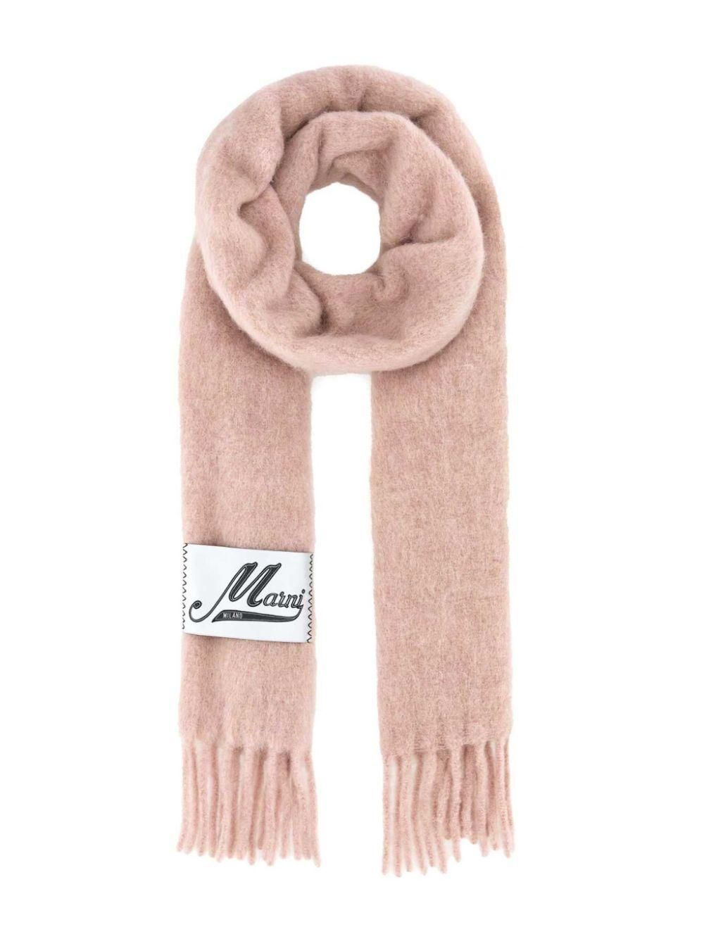 スカーフ MARNI PINK WOOL SCARVES Scarf - Marni - Wool - Pink