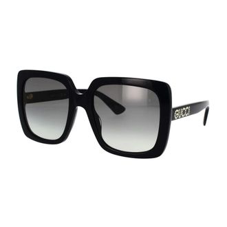 Gucci Sunglasses, female, Black, 54 MM, Swarovski Crystal Square Sunglasses