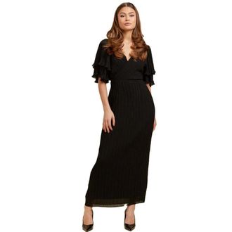 Dry Lake Elegante Venice Jurk voor Vrouwen - Dames - Maxi kleedjes - Zwart - XS - Kleedjes
