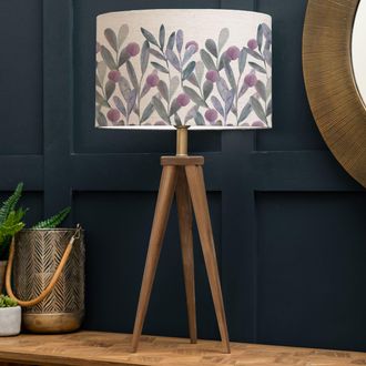 Voyage Maison Aratus Table Lamp With Katsura Eva Lampshade in Light Beige