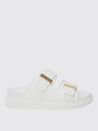 Alexander McQueen Flat Sandal MCQUEEN Woman color White