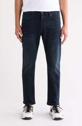 BOSS Delaware Slim Fit Stretch Jeans in Dark Blue at Nordstrom Rack, Size 38 X 32