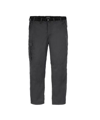 Craghoppers Mens Expert Kiwi Tailored Cargo Trousers (Carbon Grey) - Size 38 Short