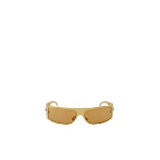Bottega Veneta Sunglasses, male, Yellow, Size: ONE SIZE Metal Frame Sunglasses