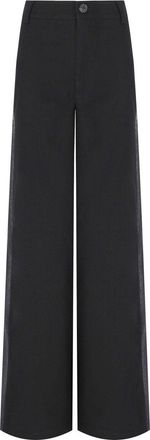 Essentiel PANTALONE WIDE LEG GORROR NERO ESSENTIEL ANTWERP