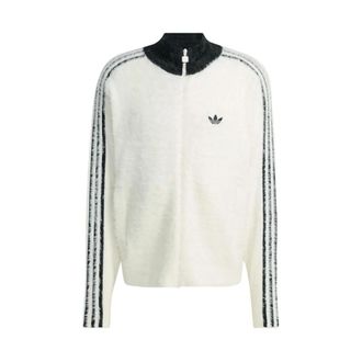 adidas Zip-throughs, male, Beige, Size: 2XL Zip Sweatshirt