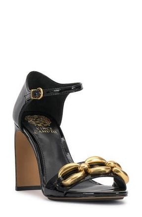 Vince Camuto Aurelia Ankle Strap Sandal in Black at Nordstrom Rack, Size 7