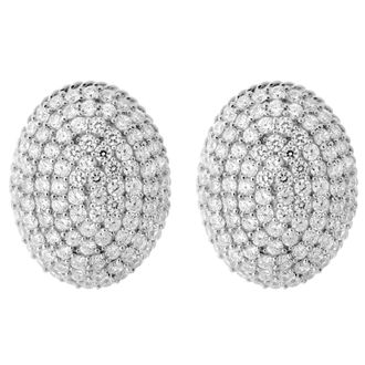 Orphelia WoMens 925 Sterling Silver Stud Earrings - ZO-5184 - One Size