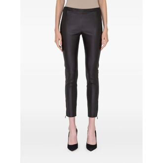 Ferragamo Leather-Trousers