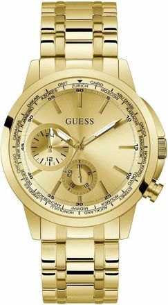 Guess Spec 44 mm - Heren - Horloges - Geel - ONE Size - Accessoires
