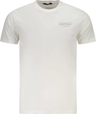 Cavalli Hombre, Camisetas, Blanco, Talla: 2XL