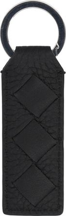 Bottega Veneta Tab Key Case - Black