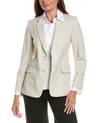 Rag & Bone Frank Poplin Wool Blazer