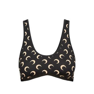 Marine Serre Moon-print Top Bra