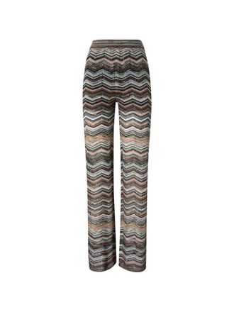 Missoni broek met zigzagmotief