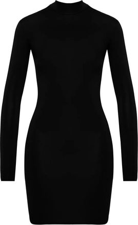 Maison Close Pure Tentation Minuit jurk met lange mouwen - Zwart