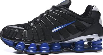 Generic Running Shoes for Men, Lightweight Trainers with Breathable Mesh, Shock Absorption, Perfect for Jogging, Gym, & Outdoor Sports - UK Size Range Black B