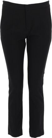 Vince Tailored Mid-Rise Cotton-Blend Slim Pants