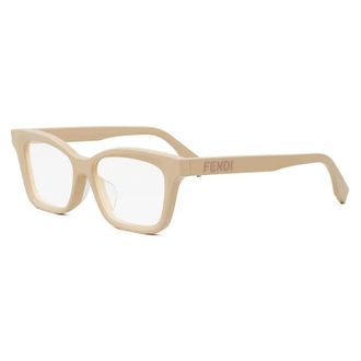 Fendi Demo Square Ladies Eyeglasses FE50057I 057 52