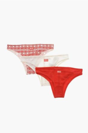 Diesel Set Of 3 Pairs Of Patterned Briefs BONITAS A size Xxs