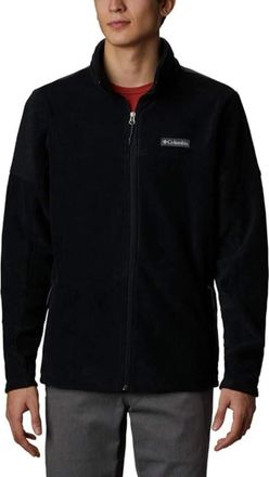 Columbia Basin Trail III Jacket Mens Black Fleece Long Sleeve Full Zip JAX1794