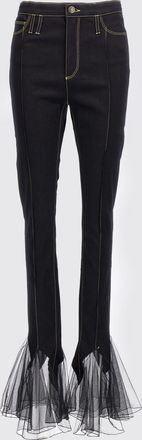 Nensi Dojaka Jeans NENSI DOJAKA Woman color Black