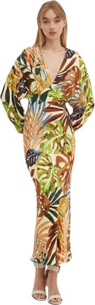 Never Fully Dressed Emma Maxi Jurk - Dames - Maxi kleedjes - Veelkleurig - XS - Kleedjes