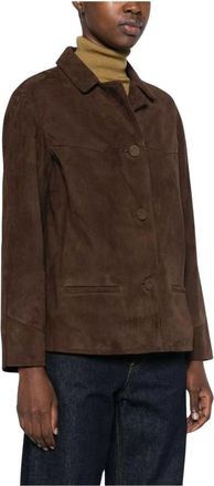 Tory Burch Mujer, Chaquetas, Marr&oacute;n, Talla: S